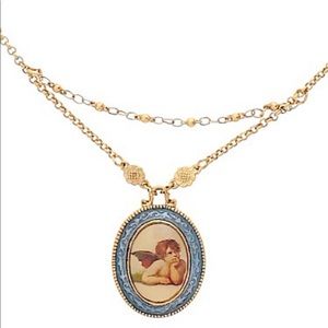 Vatican Angel Pendant Necklace